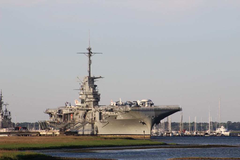 USS York at Patriots Point Charleston Vacation
