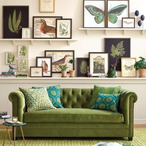 how to decorate above your sofa, above sofa decor, above sofa decor ideas.