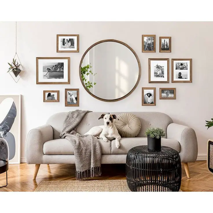 how to decorate above your sofa, above sofa decor, above sofa decor ideas.